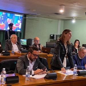 l'assessora regionale del Lavoro, Alessandra Zedda