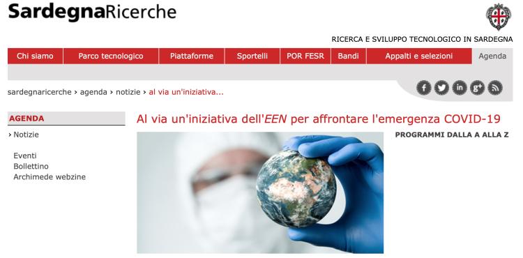 l'annuncio della piattaforma su sardegna ricerche l'annuncio della piattaforma su sardegna ricerche
