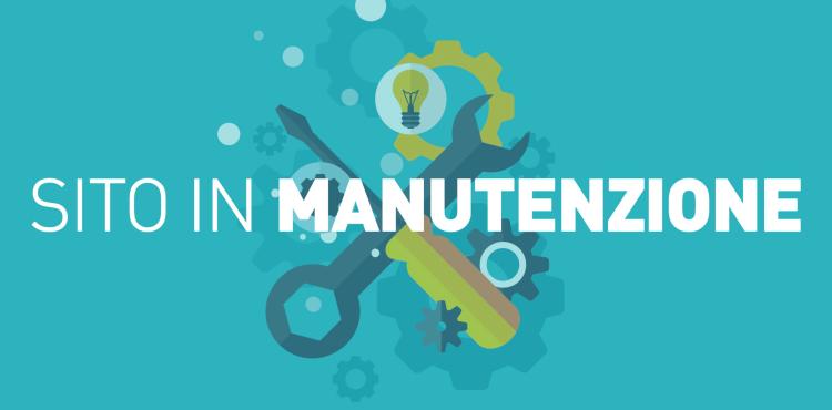 Sito in manutenzione